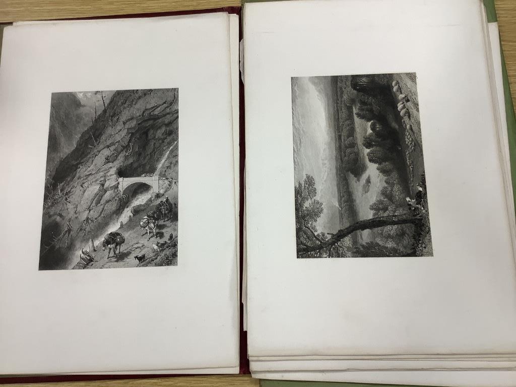 Birket Foster, 14 of 17 steel engravings present